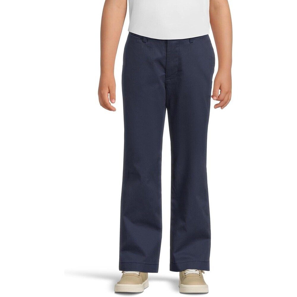 Polo Ralph Lauren Chino Pants Kids 20 Navy Stretch Slim Fit Straight Leg RED1169